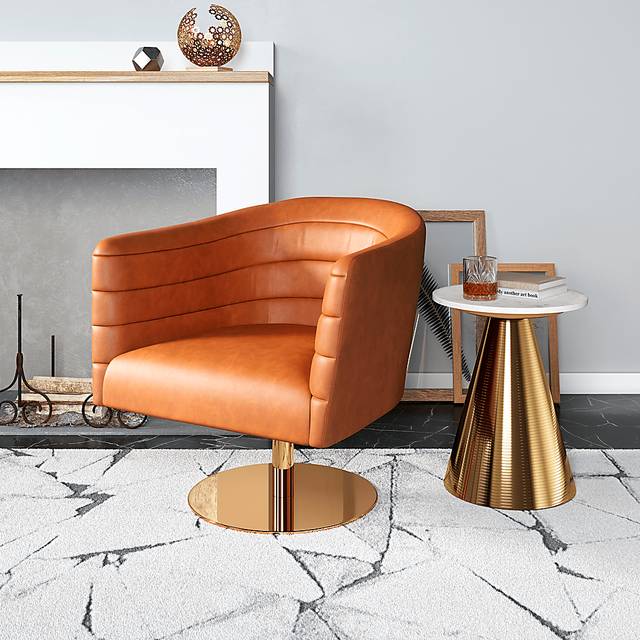 Biglerville Brown Accent Chair - Thumbnail - Image 11