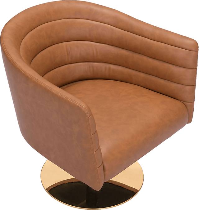 Biglerville Brown Accent Chair - Thumbnail - Image 5