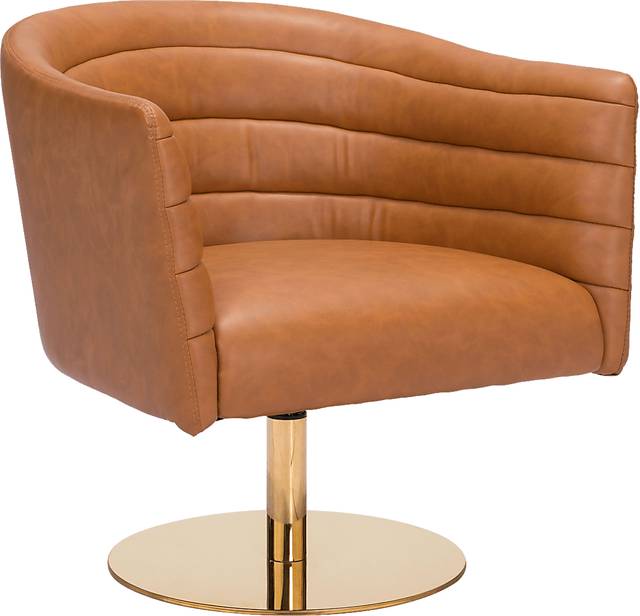 Biglerville Brown Accent Chair - Thumbnail - Image 1