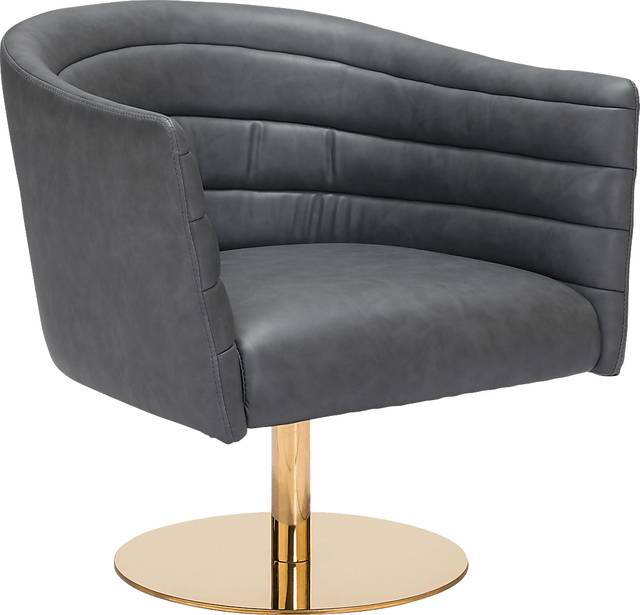 Biglerville Gray Accent Chair - Thumbnail - Image 1