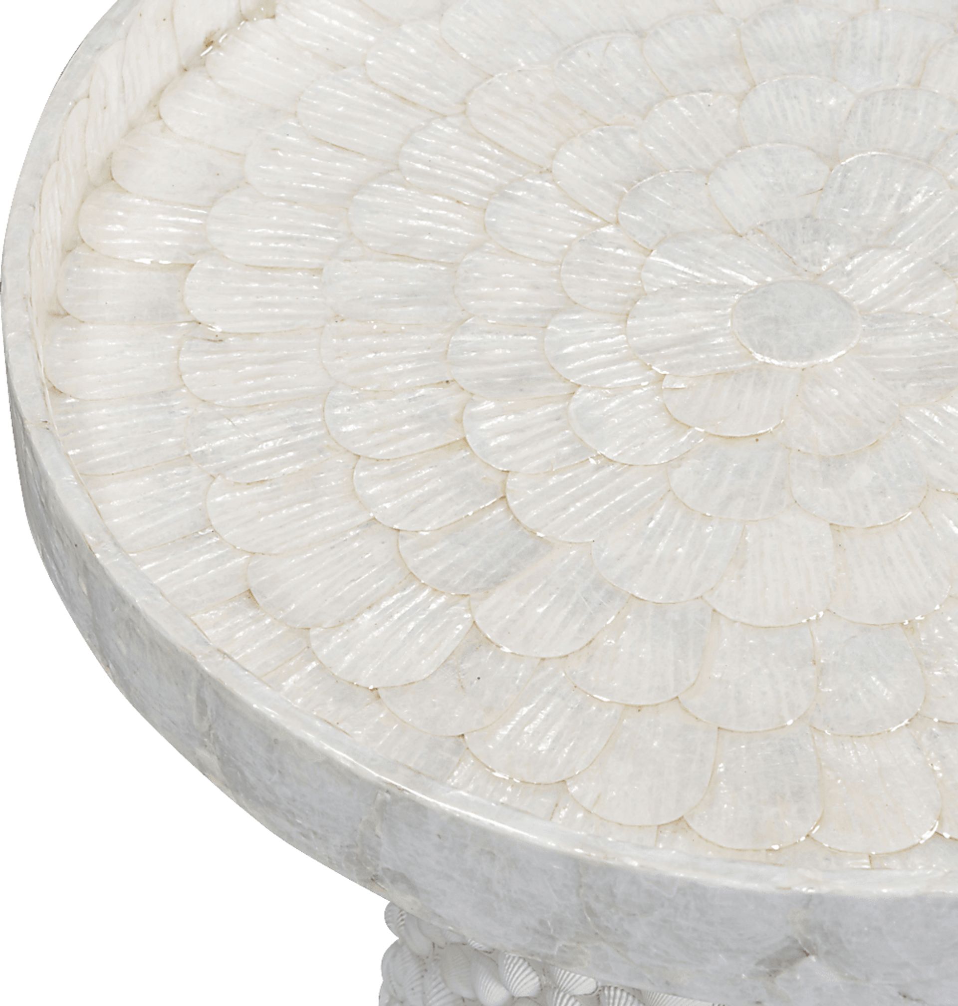 Bilal White Side Table - Image 2