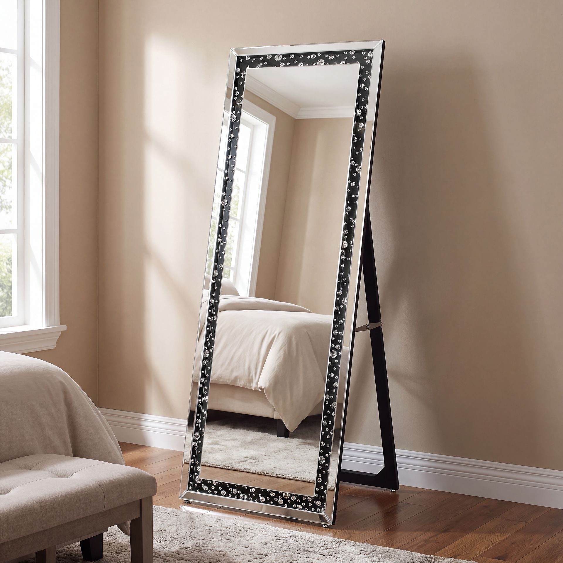 Bilandon Silver Floor Mirror - Image 3