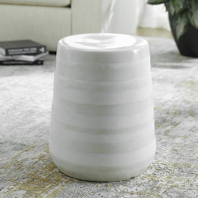 Bildo White Stool - Thumbnail - Image 2