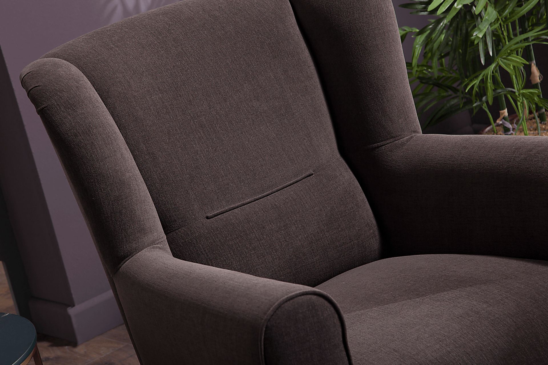 Bilings Dark Brown Accent Chair - Image 6