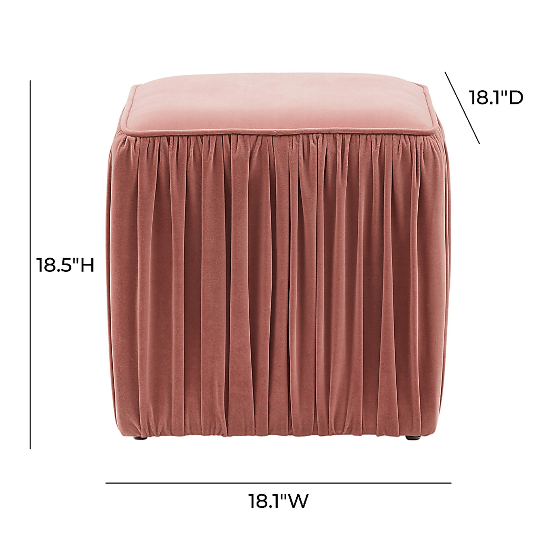 Billecart Mauve Accent Ottoman - Image 6