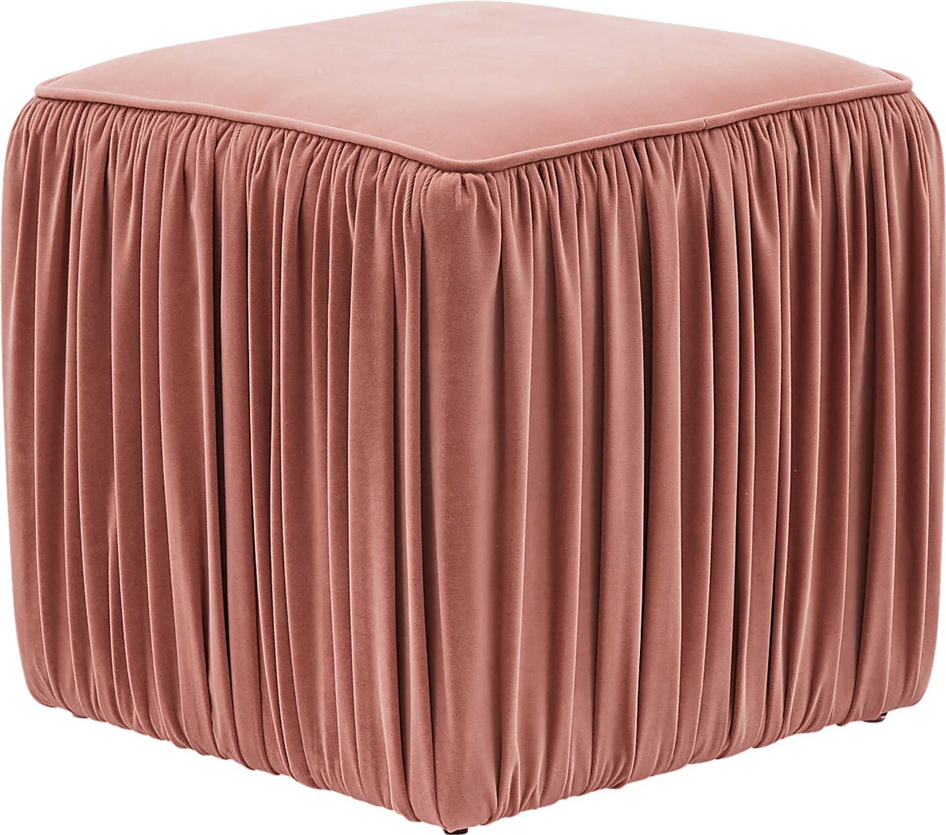 Billecart Mauve Accent Ottoman - Image 1