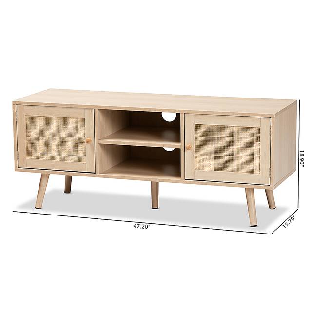 Billiane Light Brown 47.5 in. Console - Thumbnail - Image 9