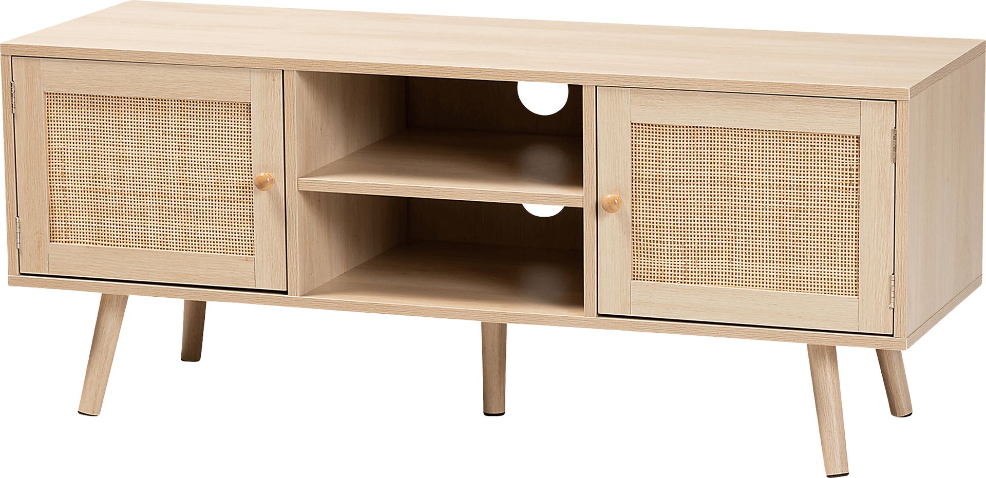 Billiane Light Brown 47.5 in. Console - Image 1