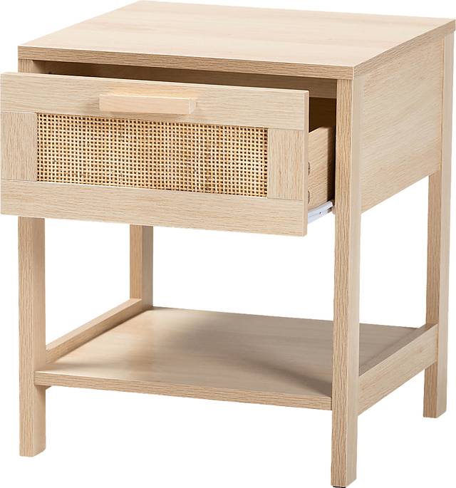 Billiane Light Brown Nightstand - Thumbnail - Image 3