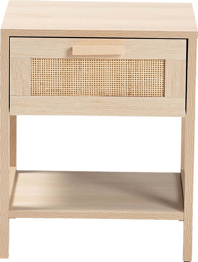 Billiane Light Brown Nightstand - Thumbnail - Image 4