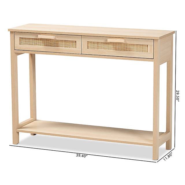 Billiane Light Brown Sofa Table - Thumbnail - Image 9