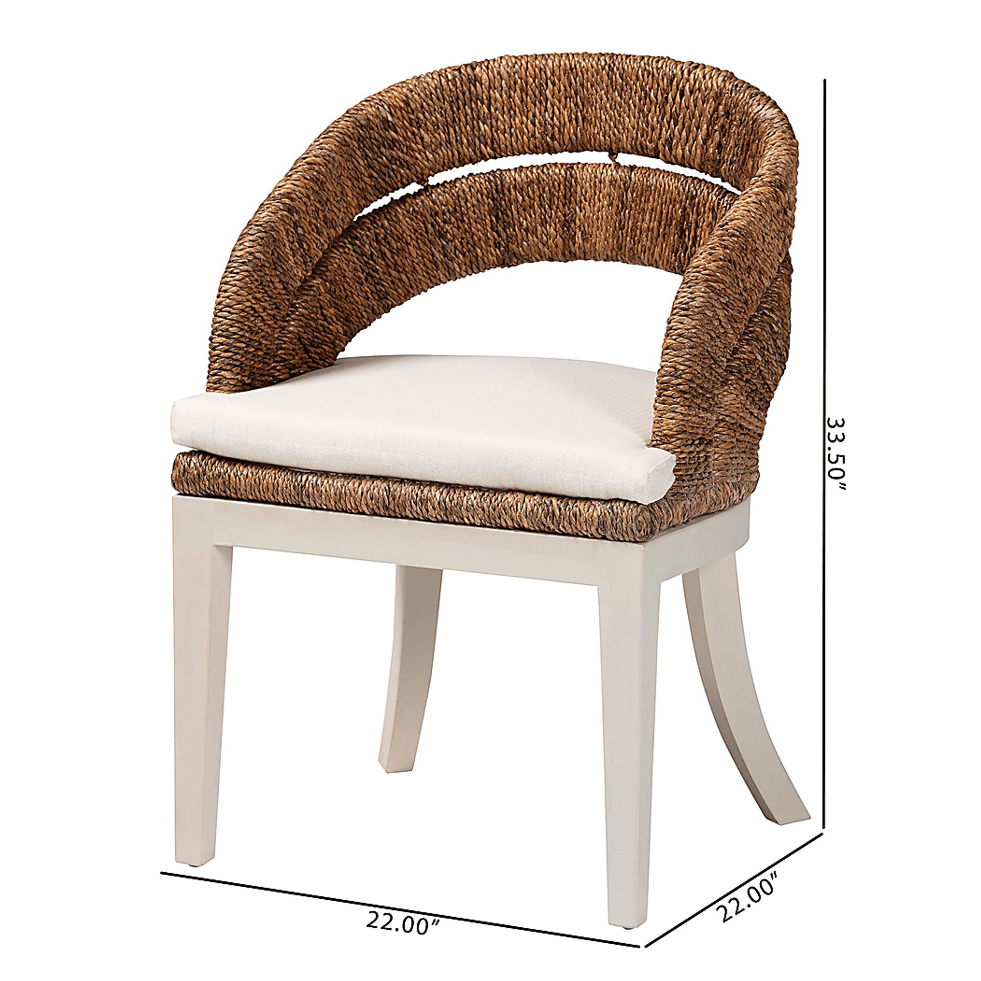Billingslea Brown Dining Chair - Image 3