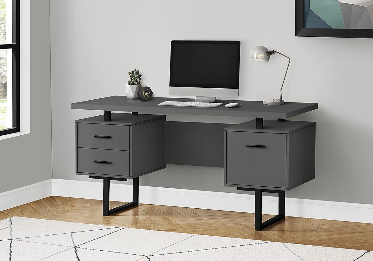 Billingsly Gray Desk