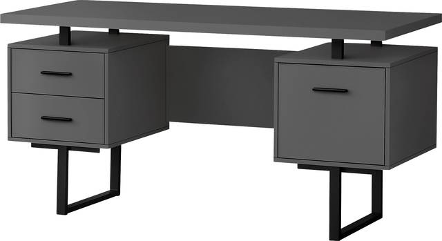 Billingsly Gray Desk - Thumbnail - Image 1