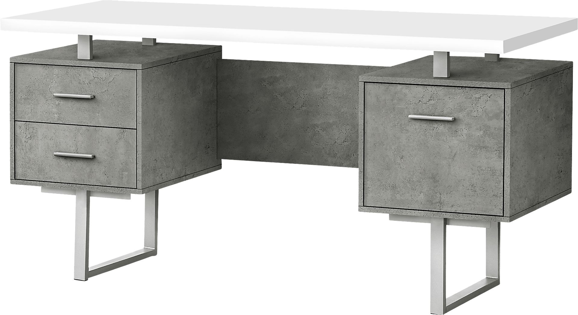 Billingsly Silver Desk - Image 1