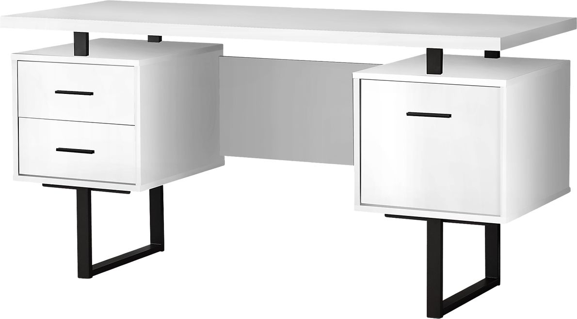 Billingsly White Desk