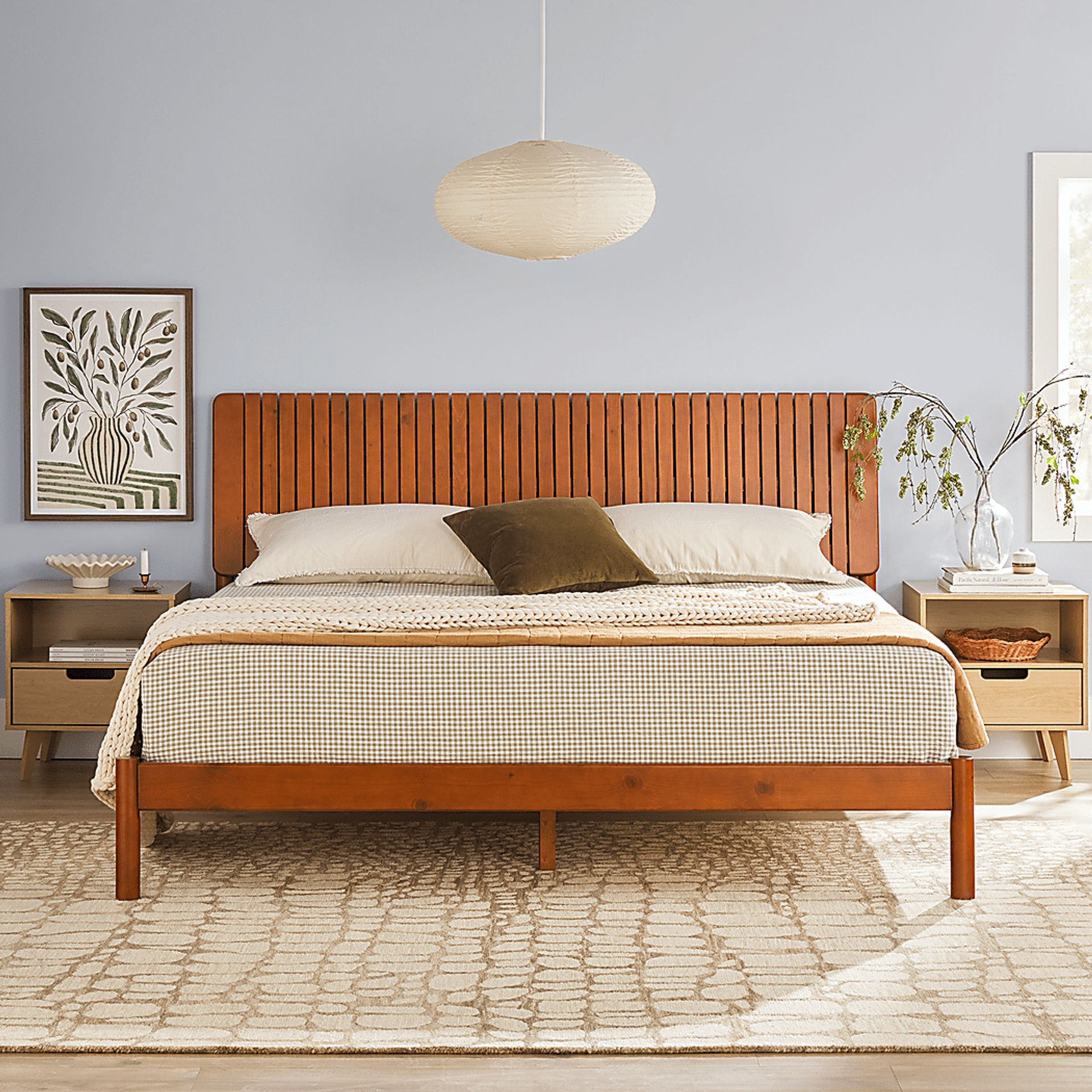 Billinis Brown King Bed - Image 3