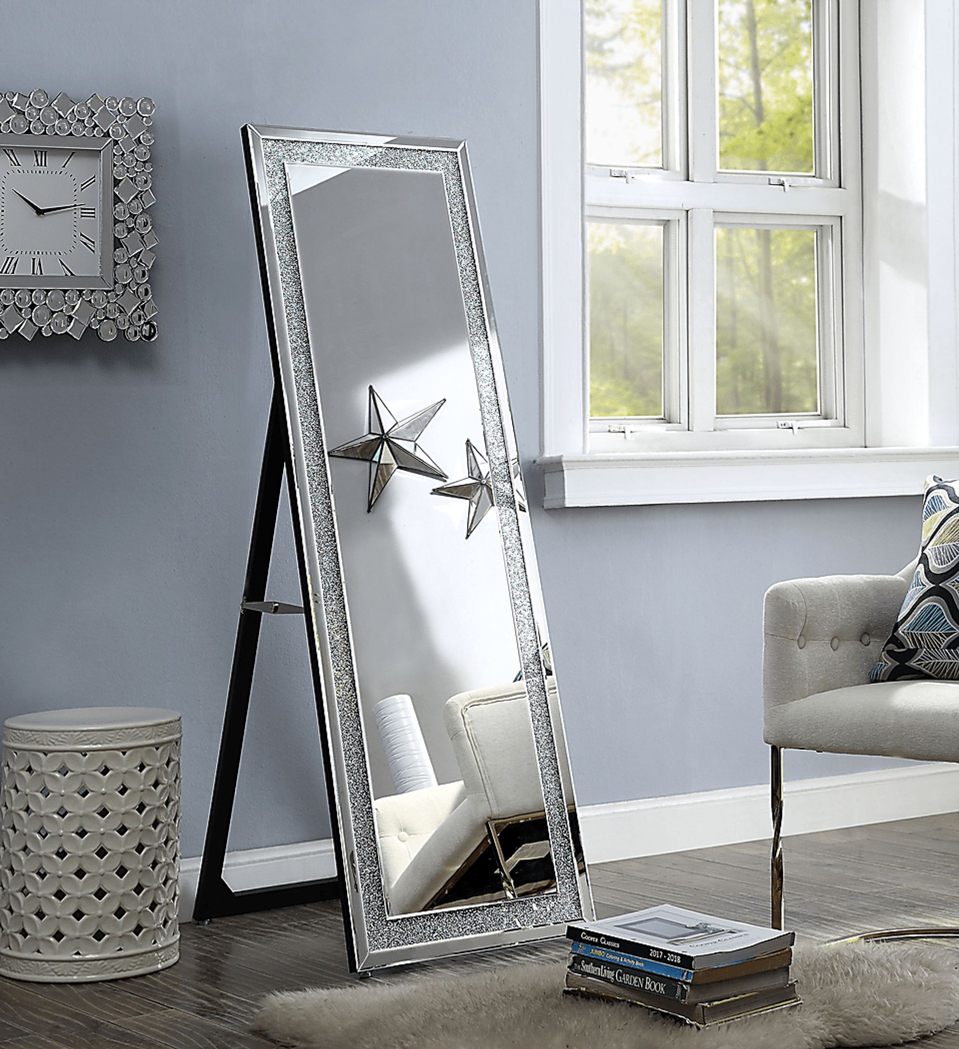 Billtown Silver Floor Mirror - Image 2