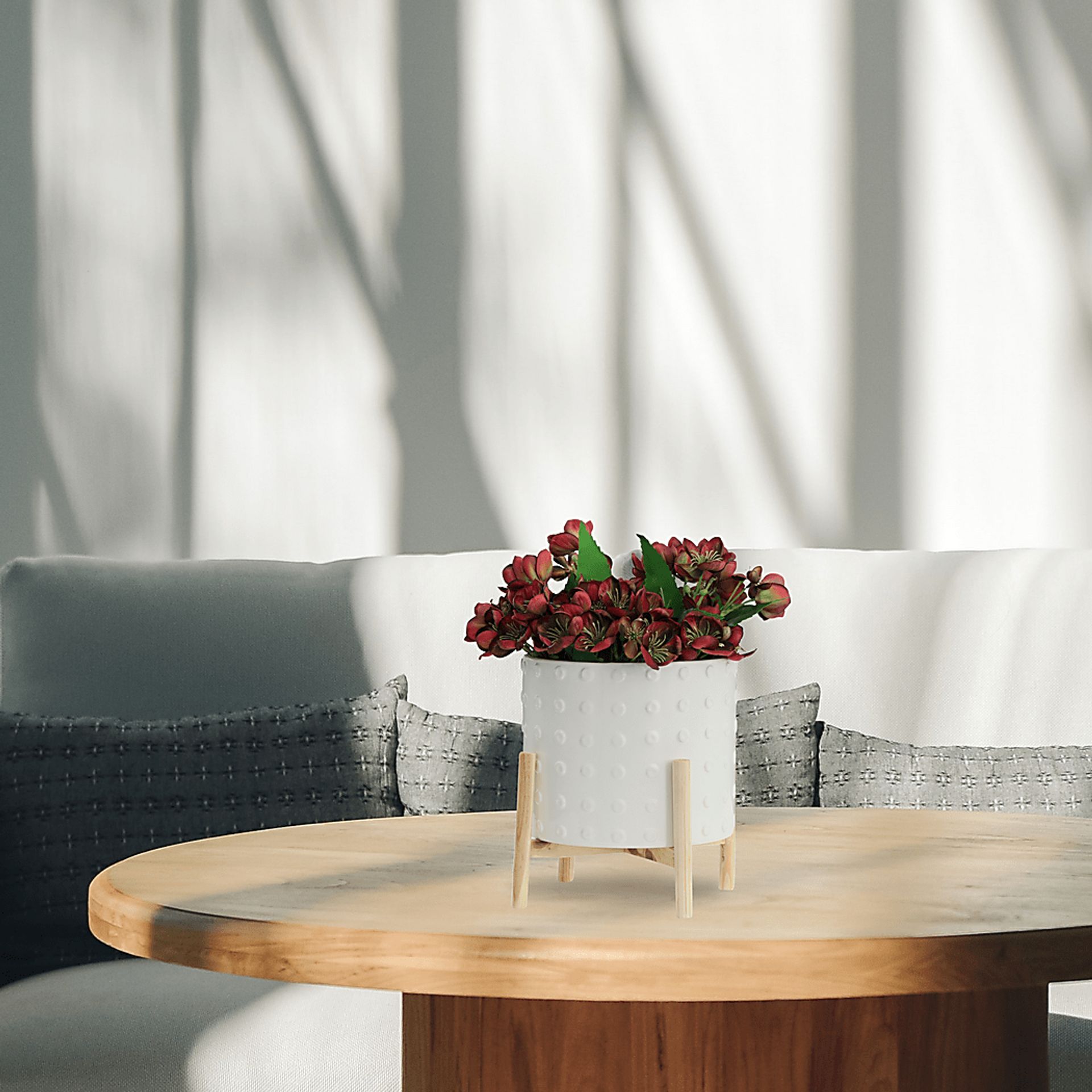 Billupps White Planter - Image 2