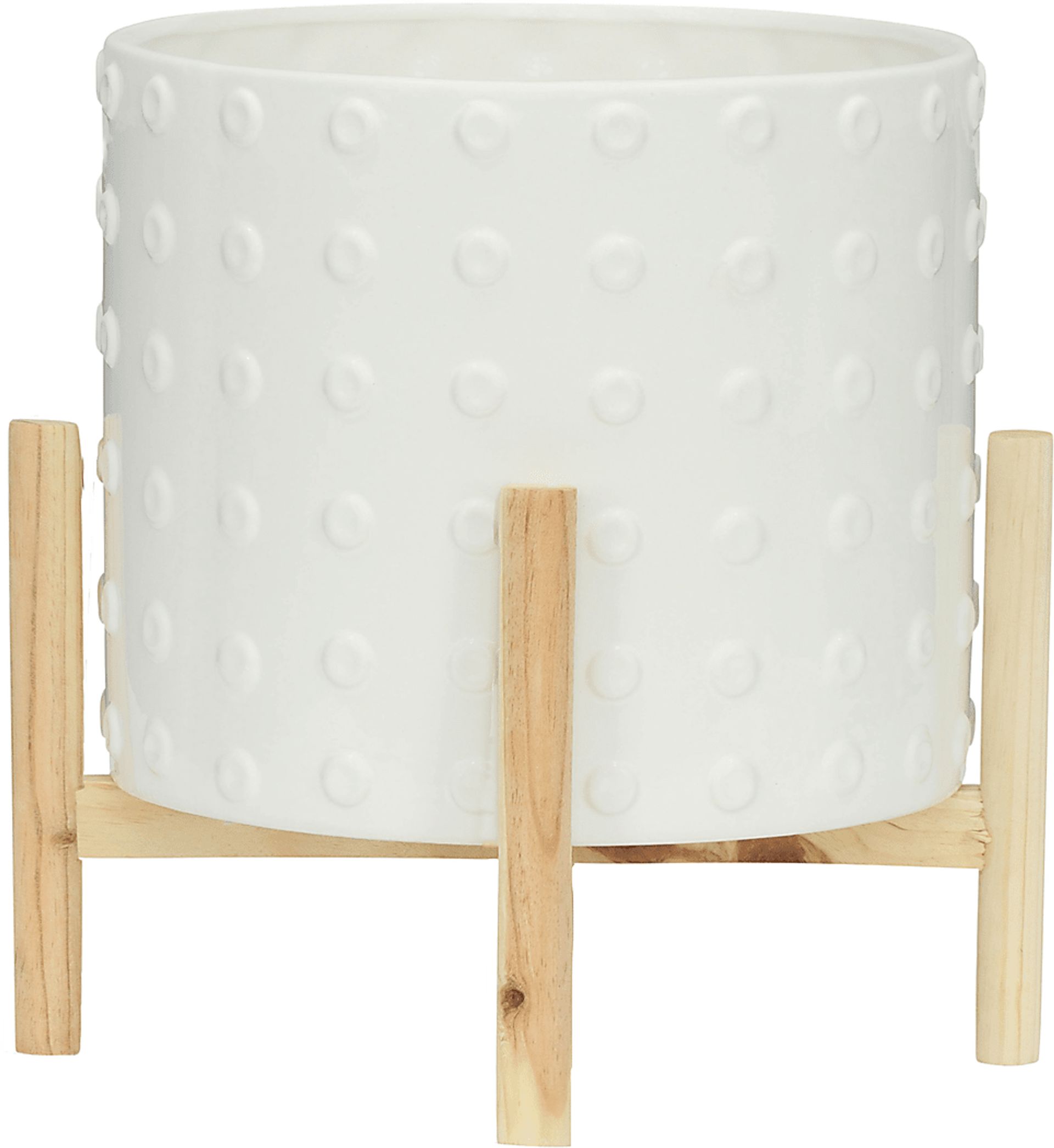 Billupps White Planter - Image 3