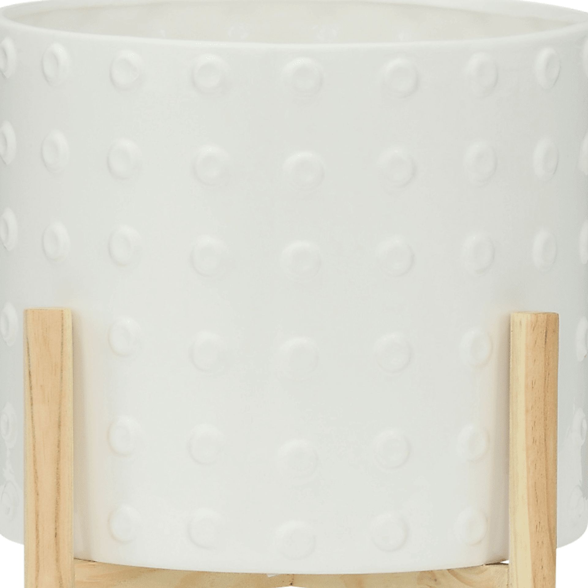 Billupps White Planter - Image 8