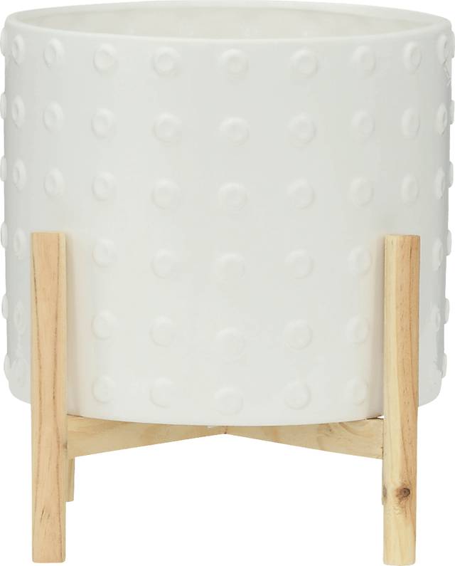 Billupps White Planter - Thumbnail - Image 1