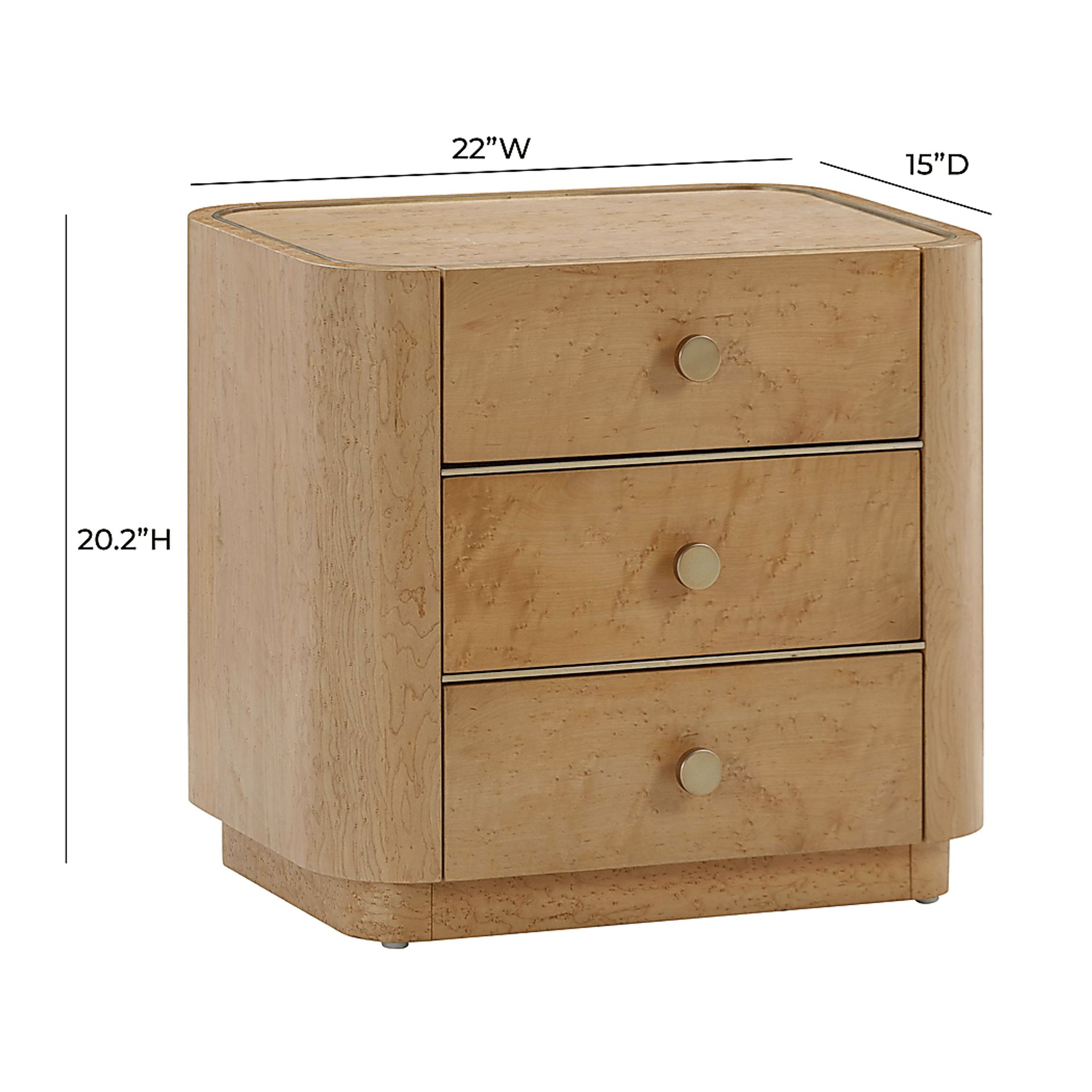 Bilodeau Brown Nightstand - Image 7