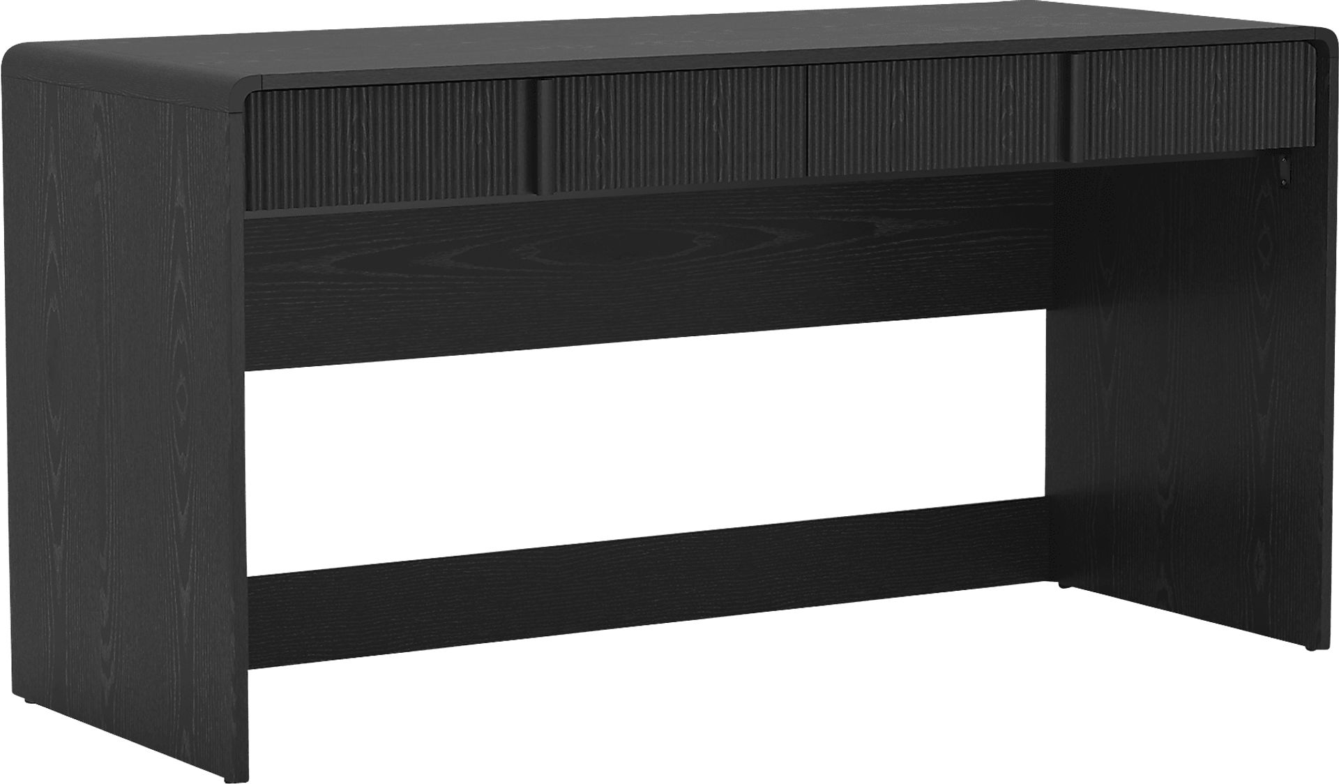 Bilwu Black Writing Desk - Image 4