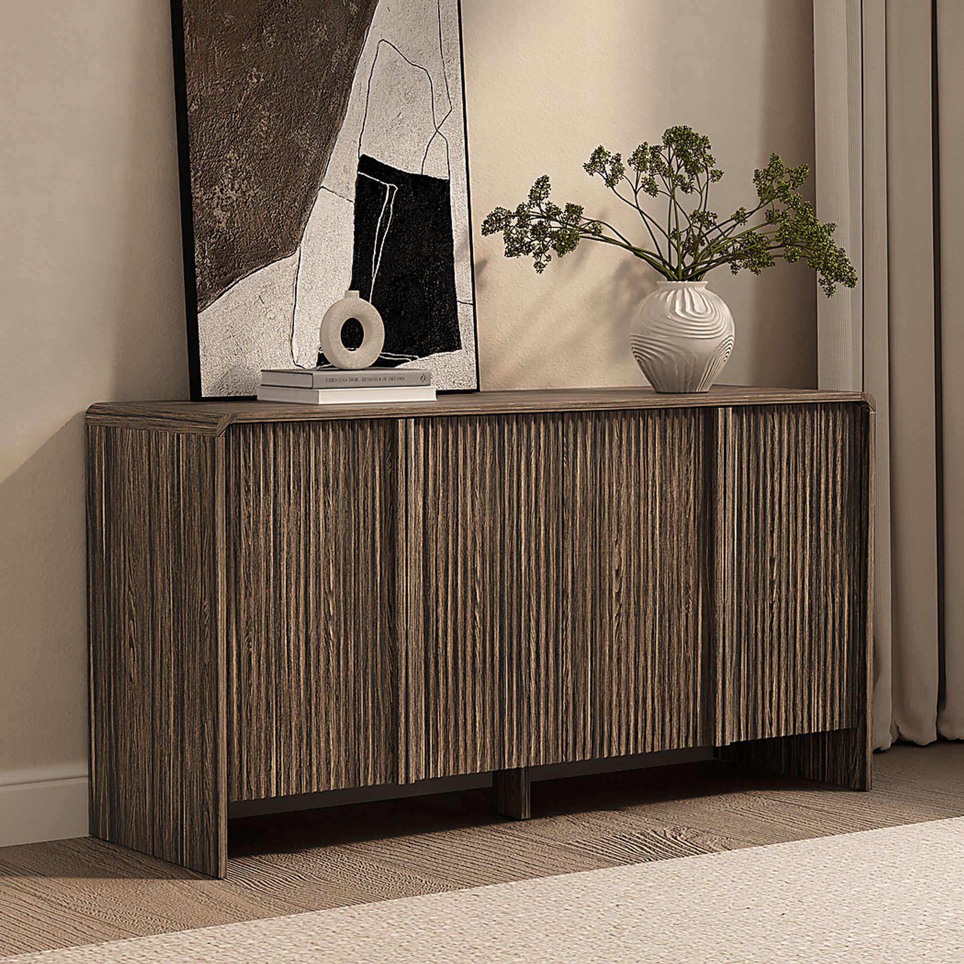 Bilwu Walnut Sideboard - Image 2