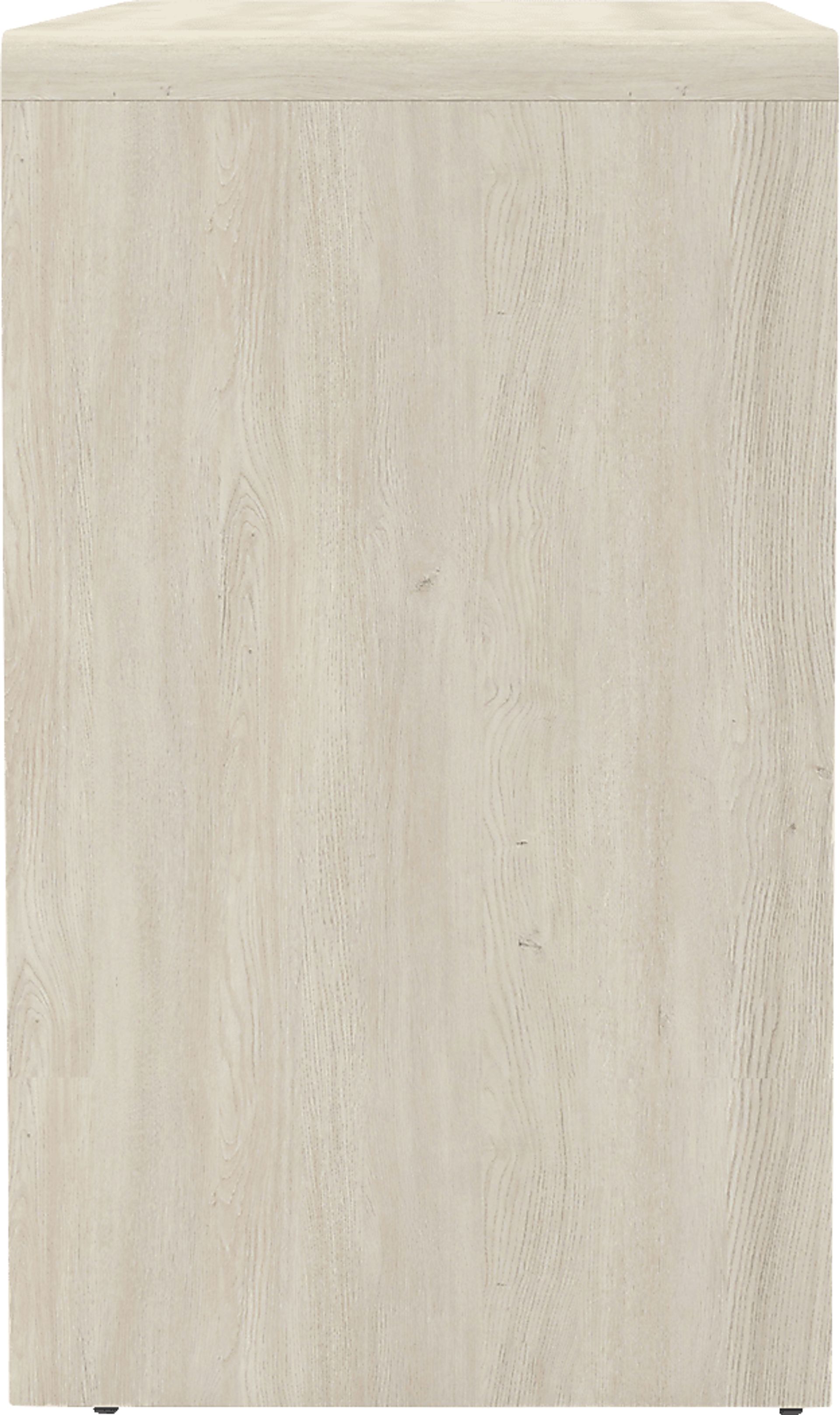 Bilwu Washed White Sideboard - Image 3