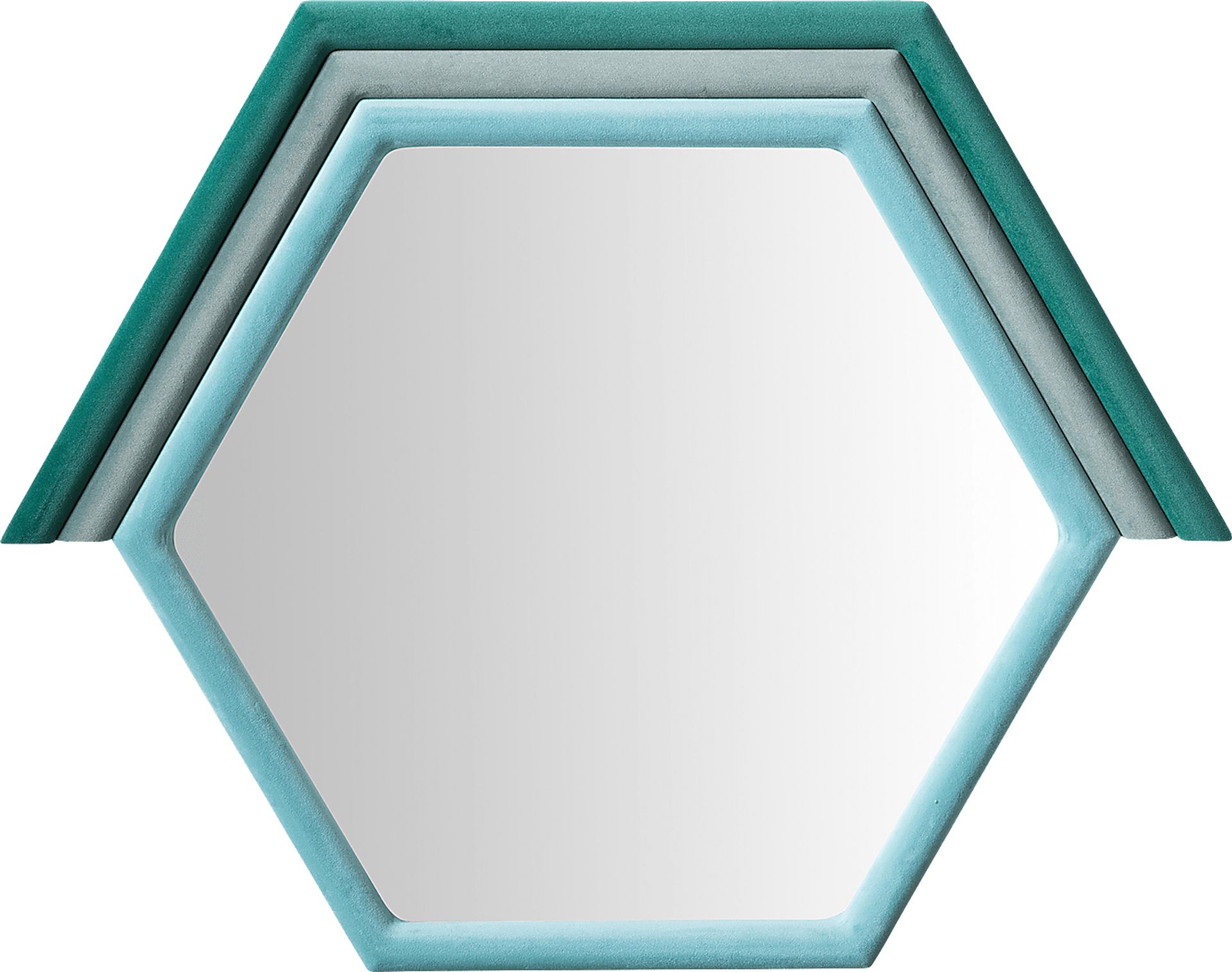 Bilwyn II Blue Mirror - Image 1