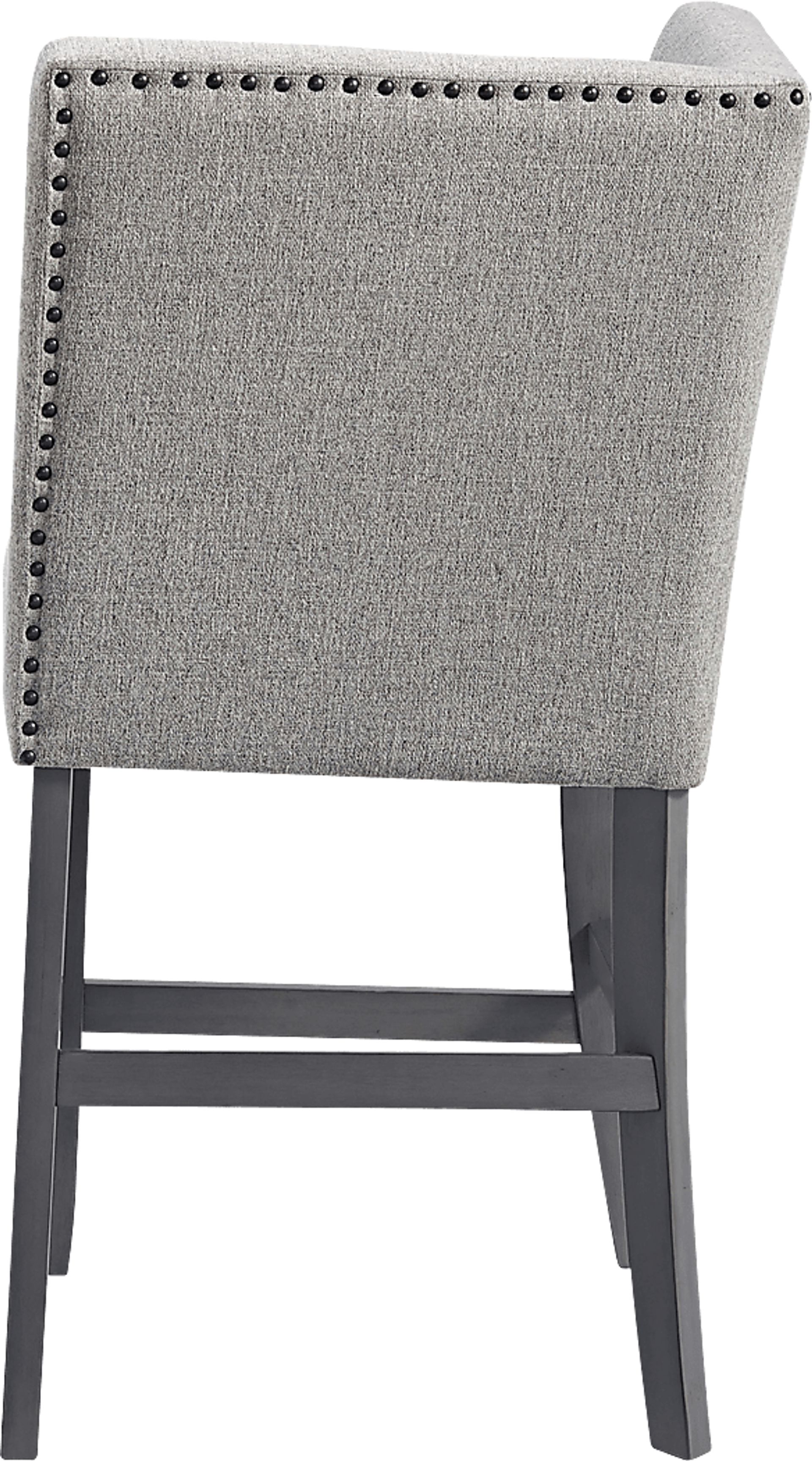 Binebtat Gray Counter Height Corner Bench - Image 3