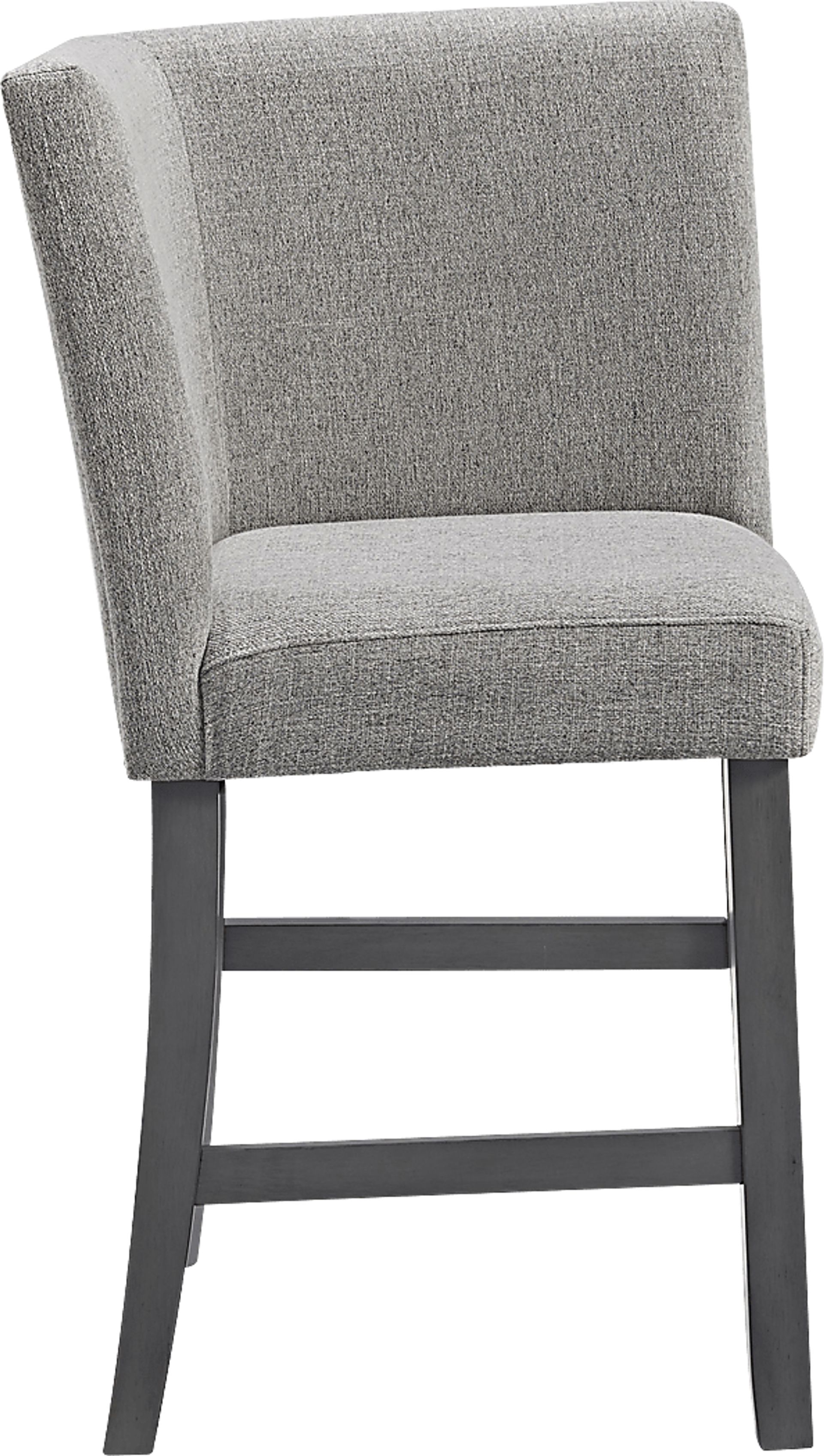 Binebtat Gray Counter Height Corner Bench - Image 4