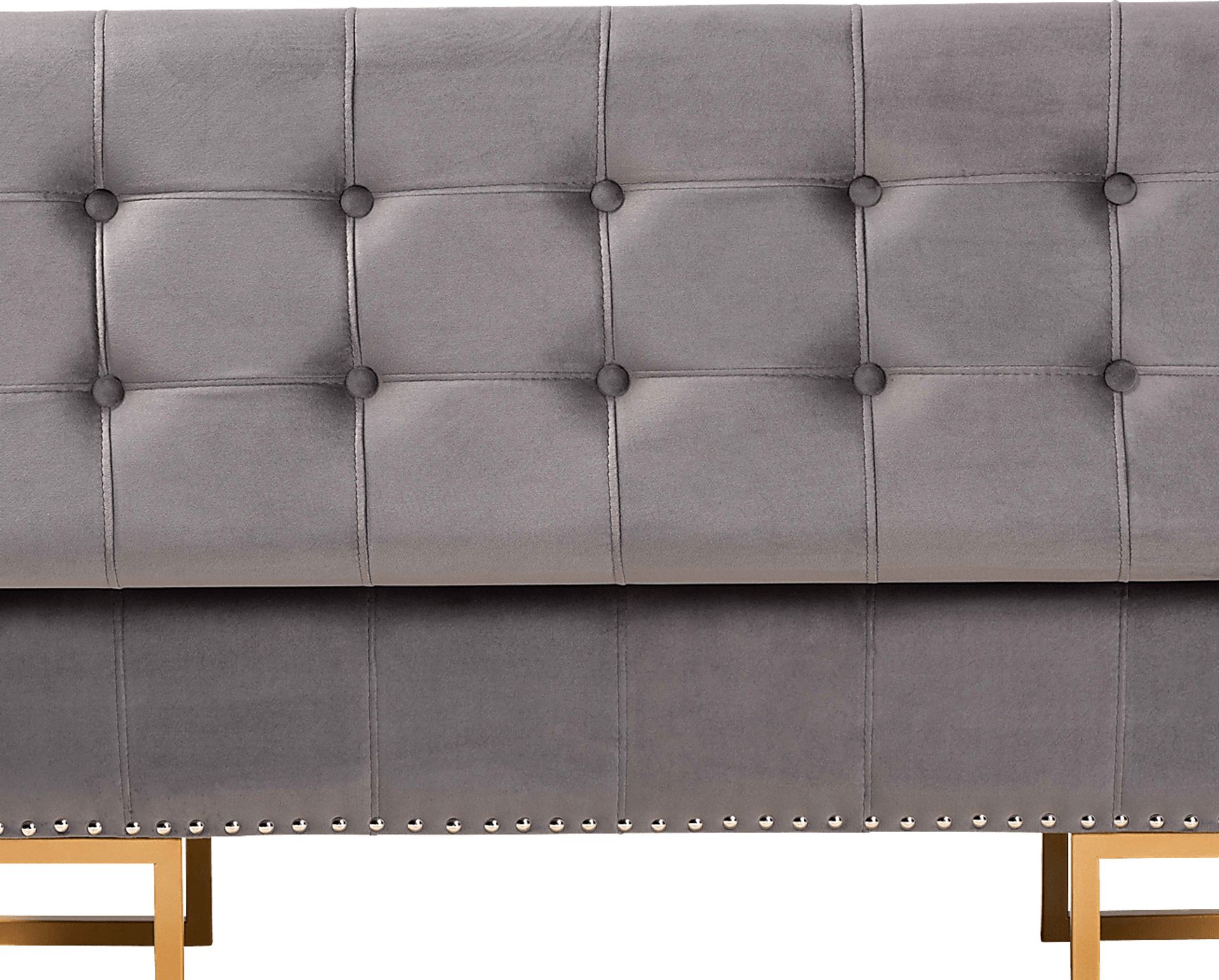Binewood Gray Storage Ottoman - Image 6