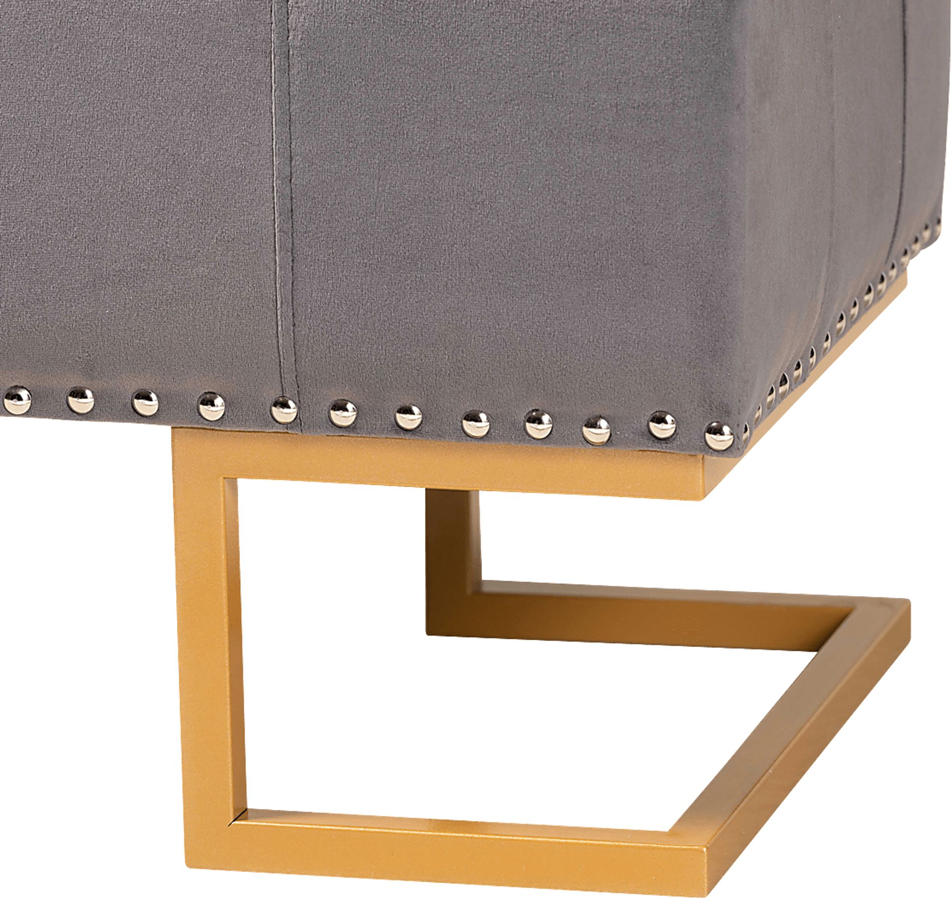 Binewood Gray Storage Ottoman - Image 7