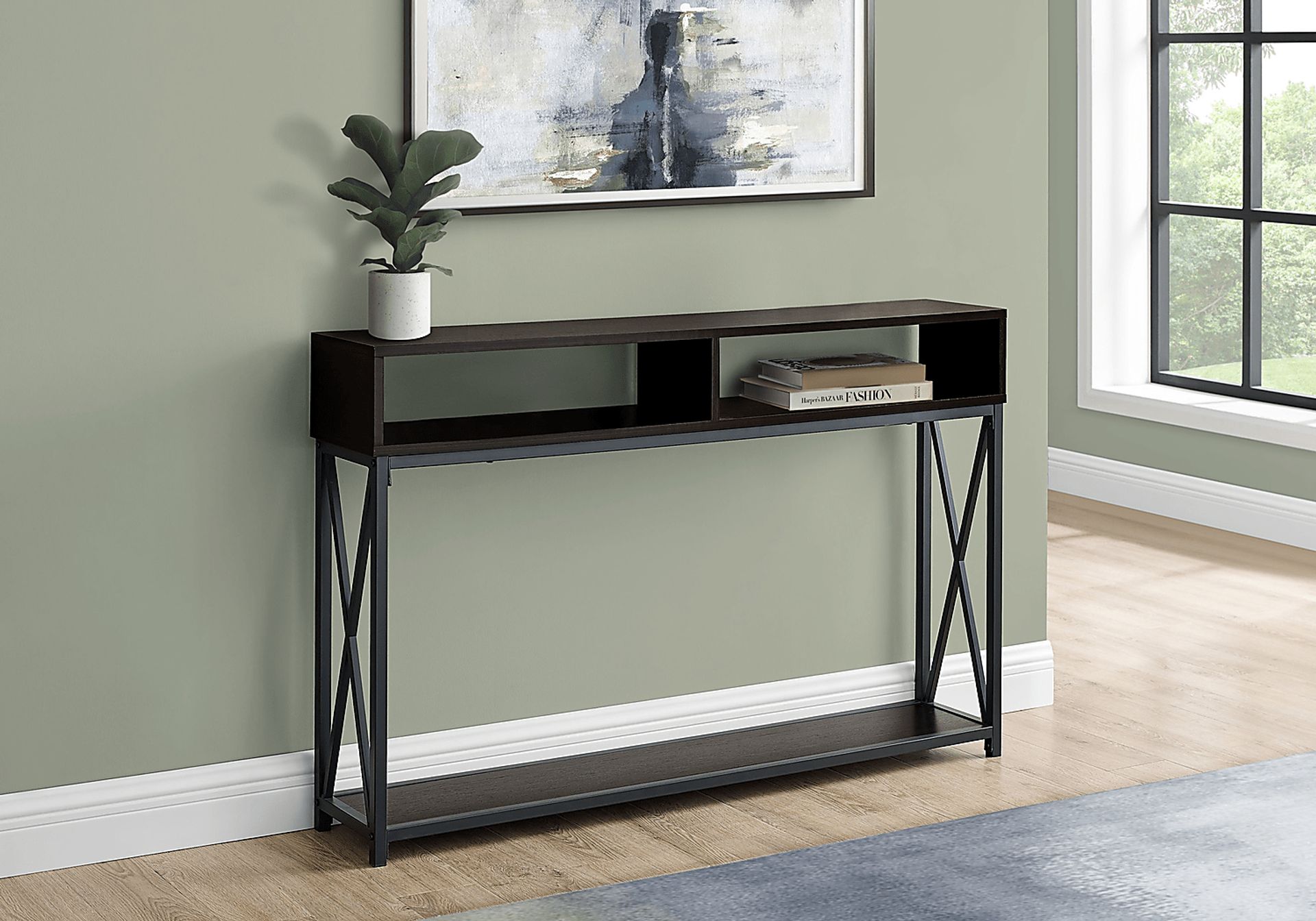 Binghampton Espresso Console Table - Image 2