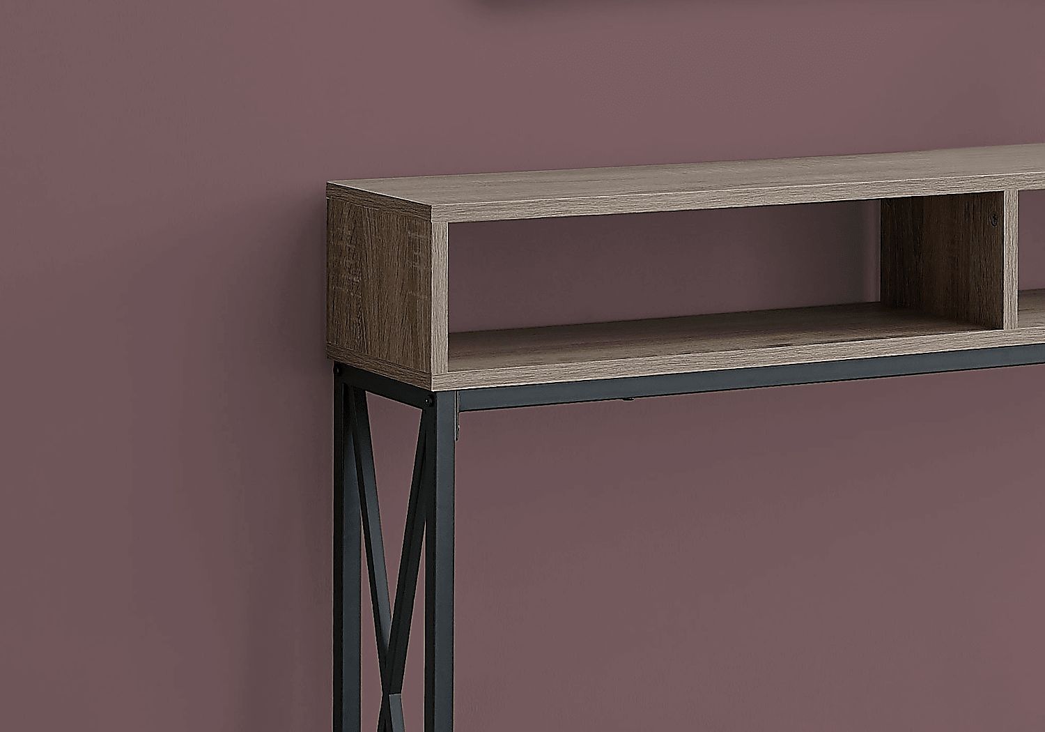 Binghampton Taupe Console Table - Thumbnail 3