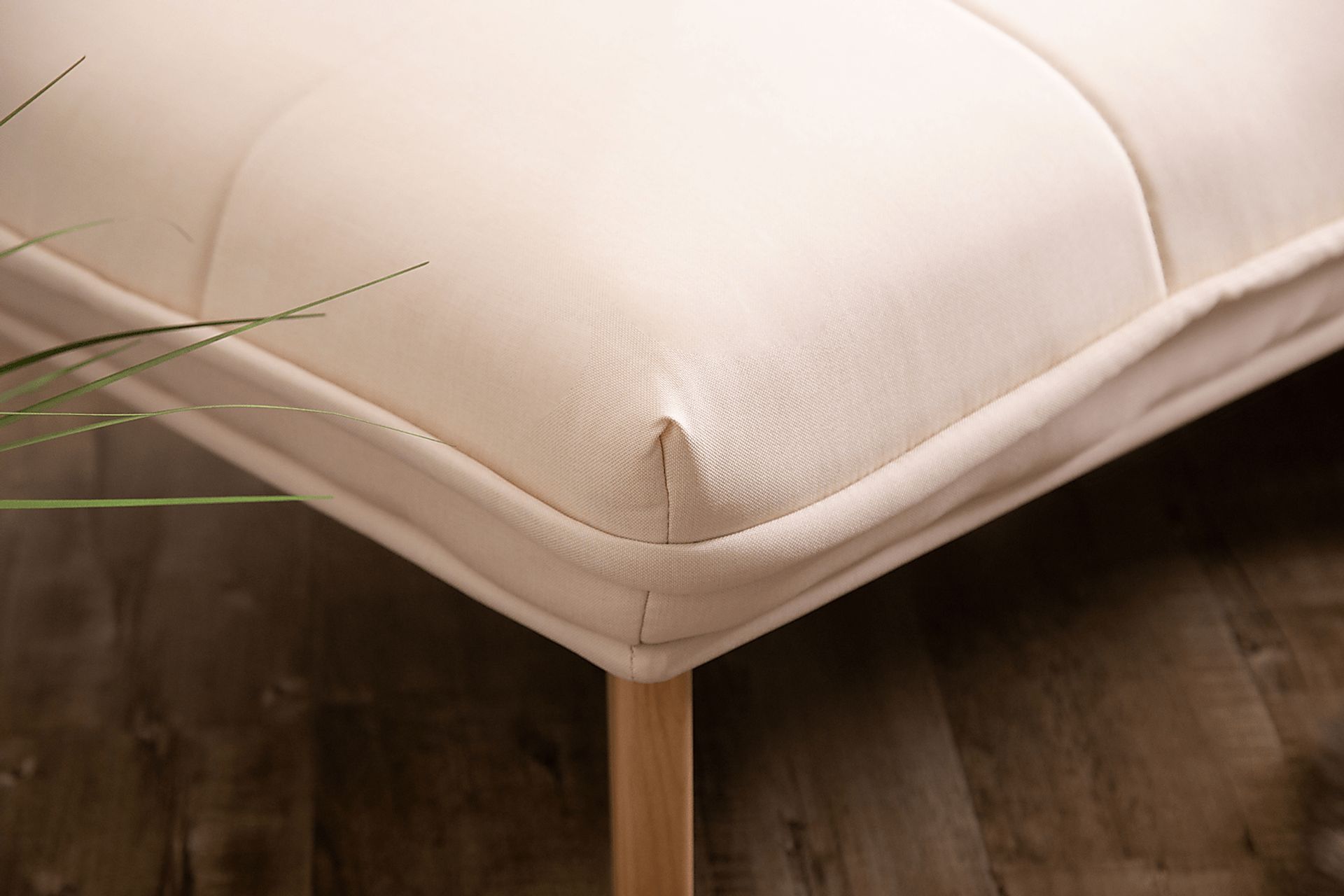 Binney Ivory Convertible Chair - Image 5
