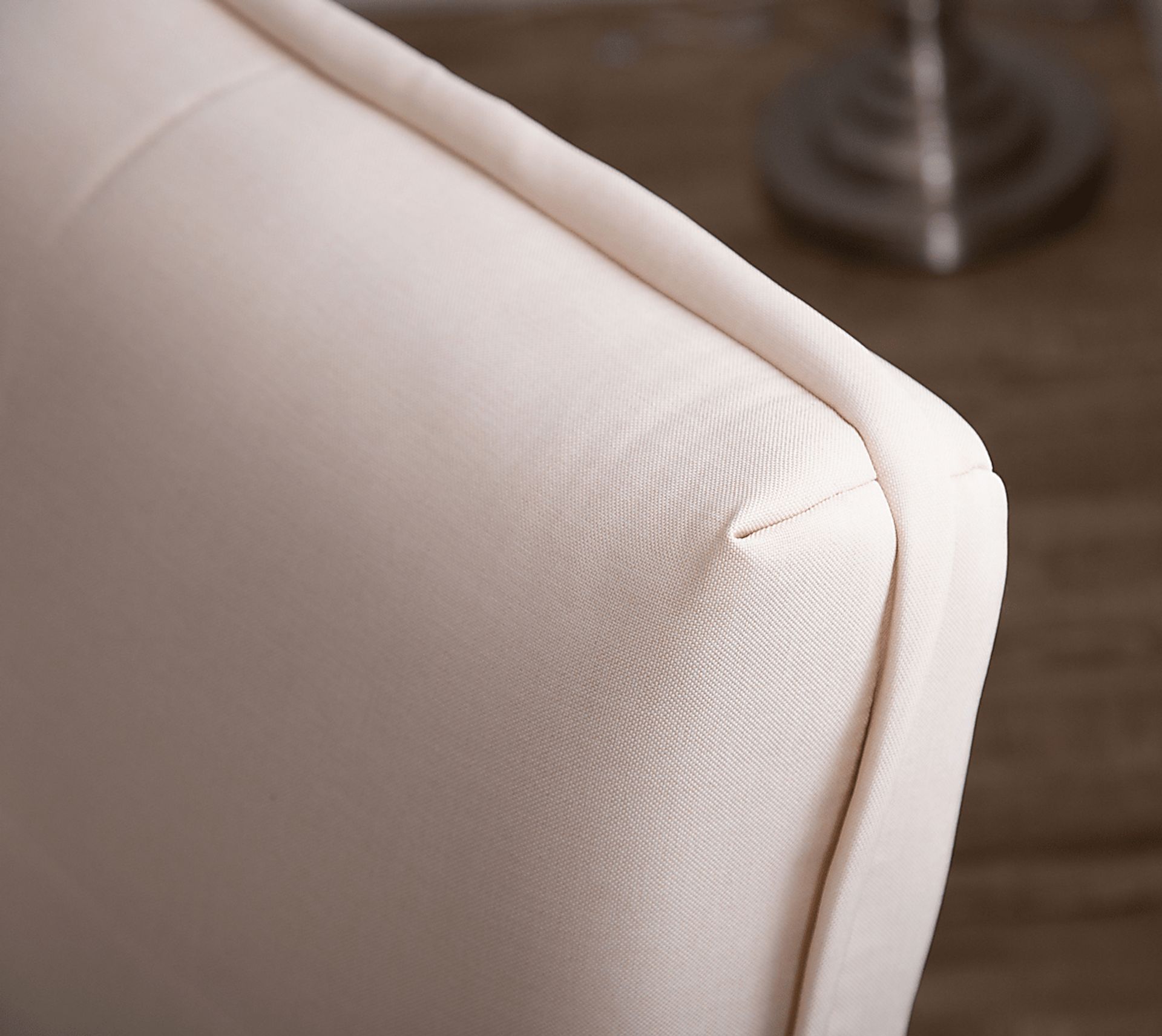 Binney Ivory Convertible Chair - Image 6