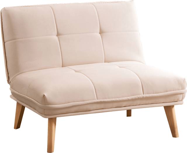 Binney Ivory Convertible Chair - Thumbnail - Image 1