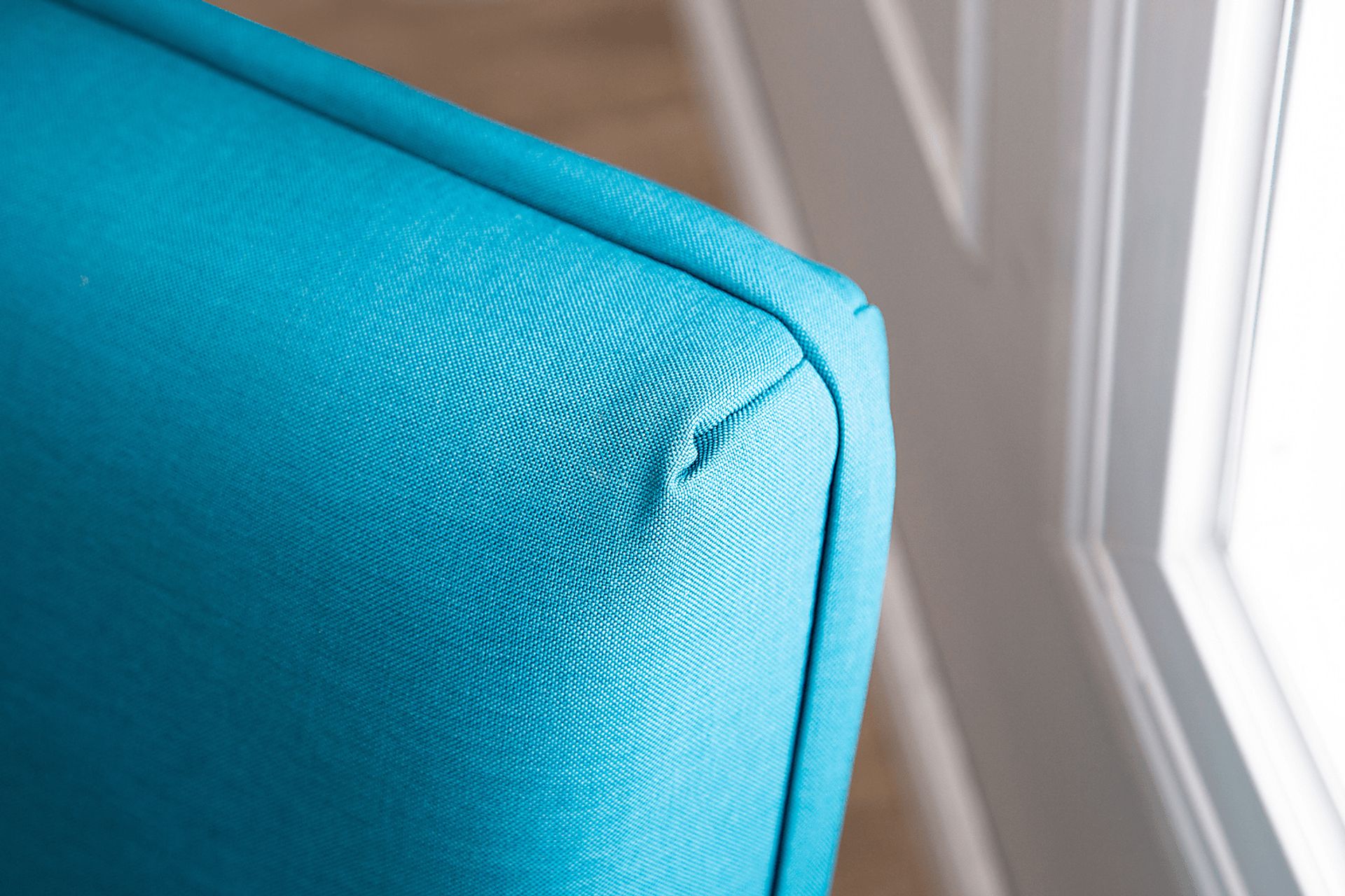 Binney Teal Convertible Chair - Image 5