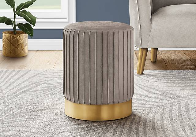 Binnicker Brown Ottoman - Thumbnail - Image 2