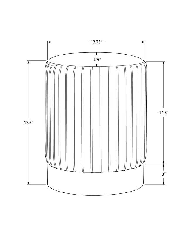 Binnicker Pink Ottoman - Thumbnail - Image 3