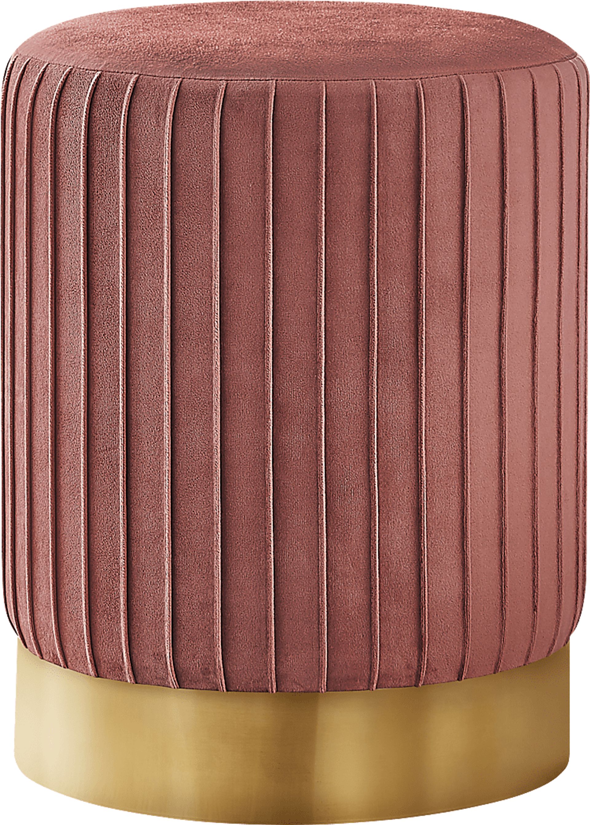 Binnicker Pink Ottoman - Image 1