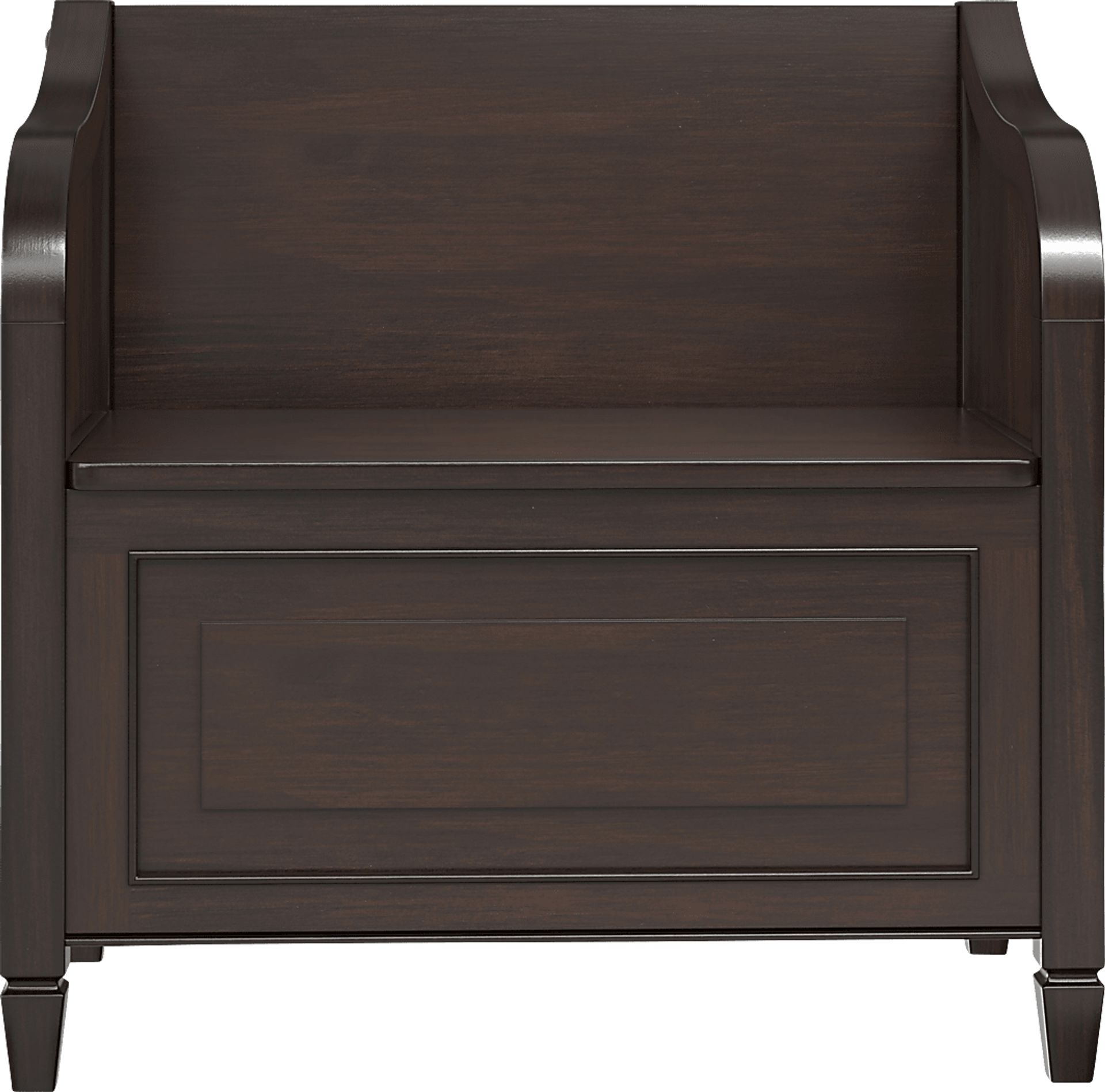 Bintou Brown Small Storage Bench - Image 3