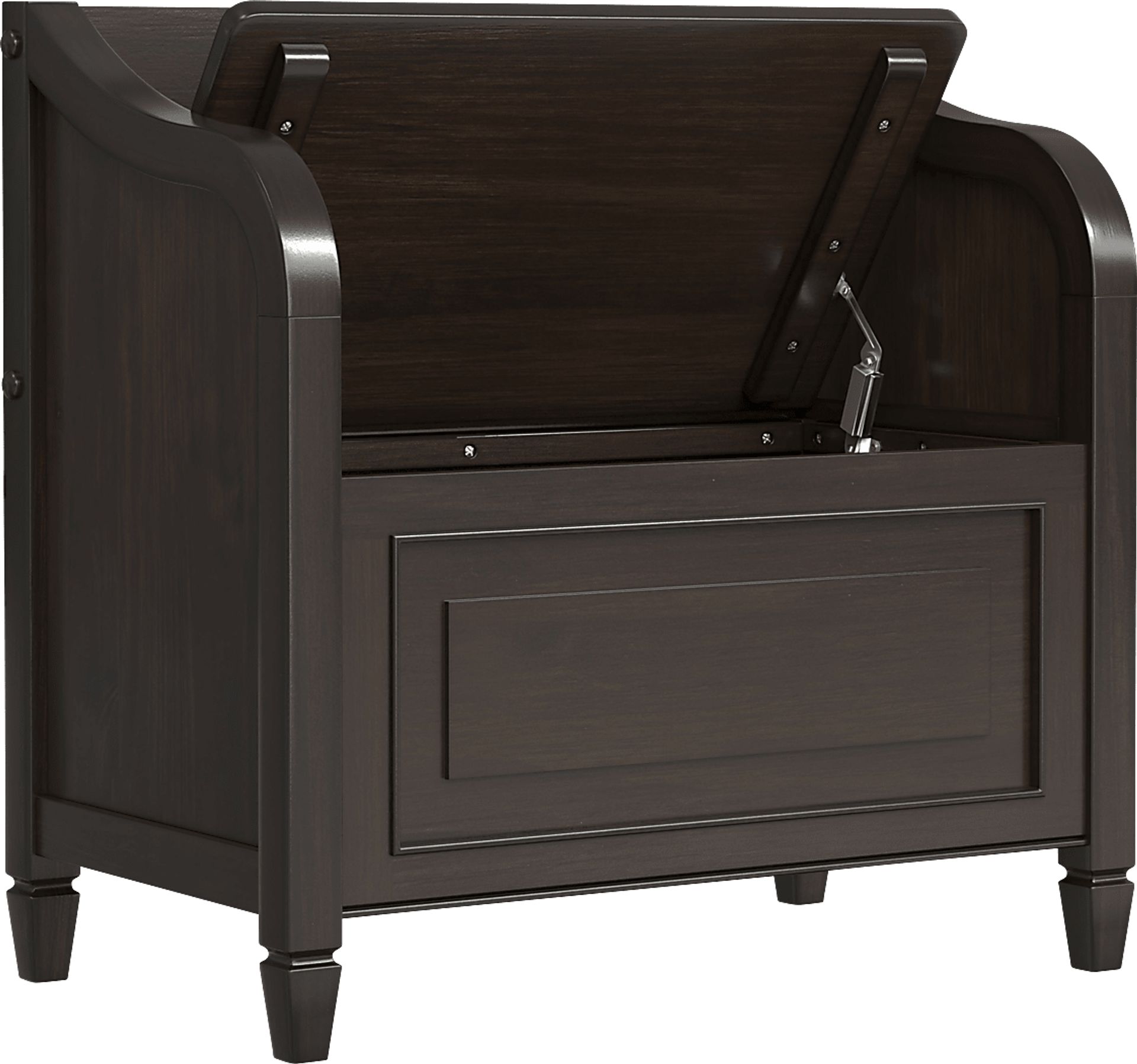 Bintou Brown Small Storage Bench - Image 5