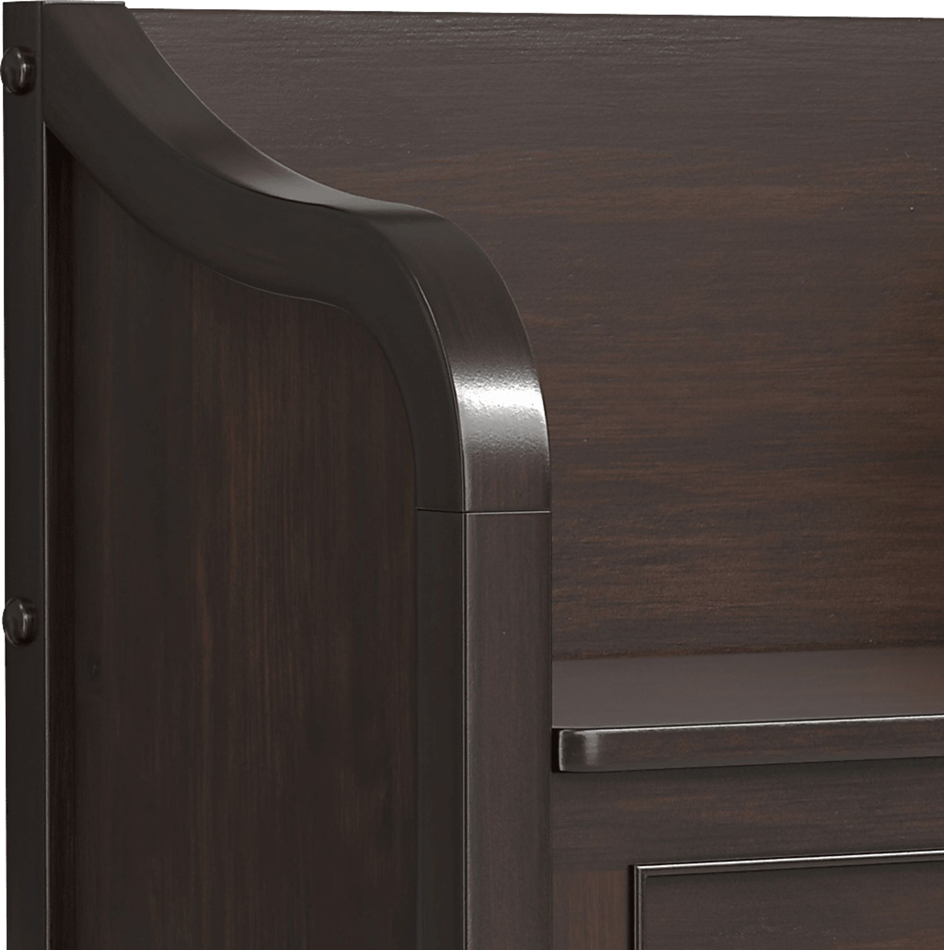 Bintou Brown Small Storage Bench - Image 9