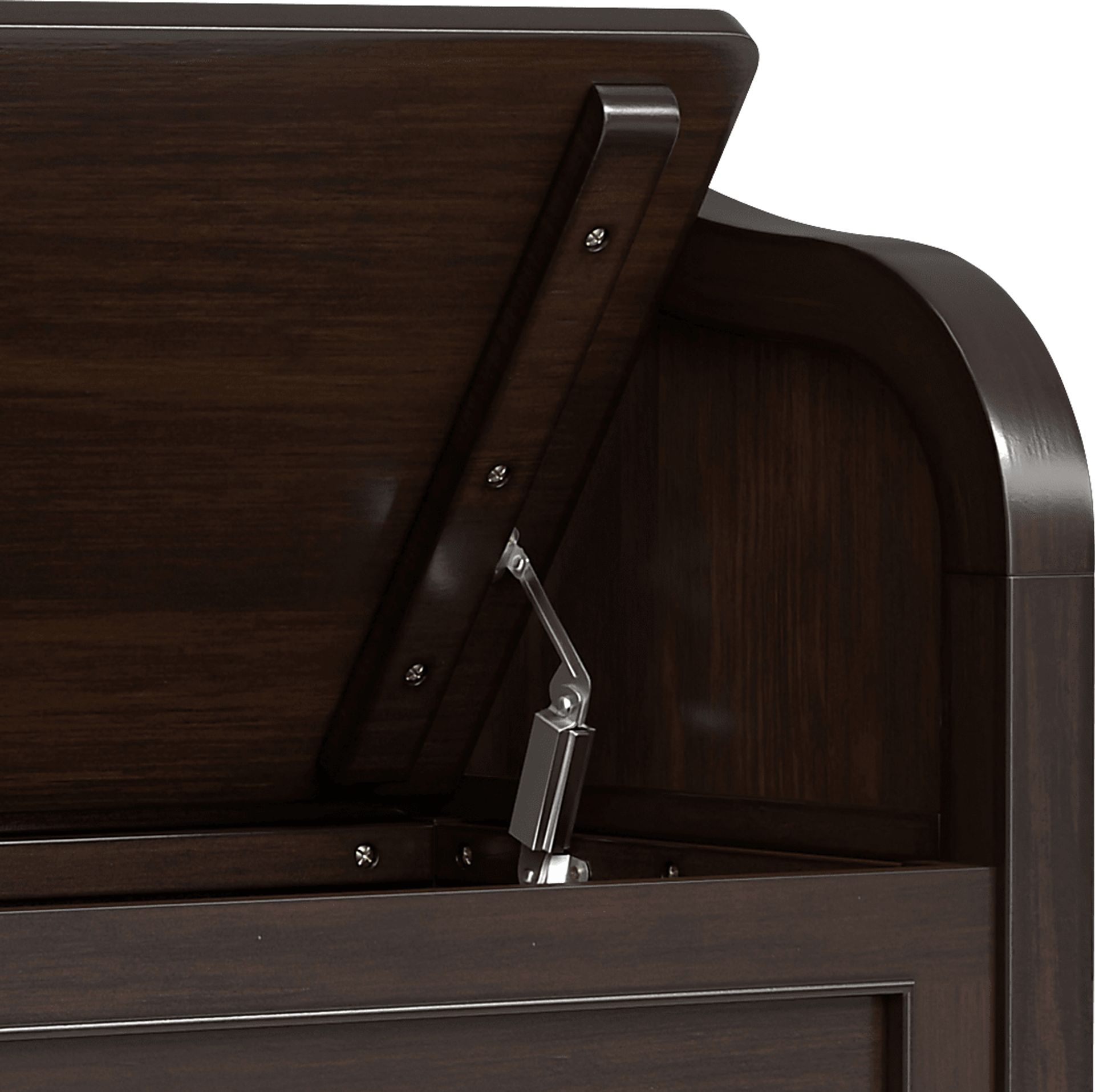 Bintou Brown Small Storage Bench - Image 10