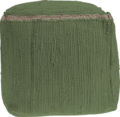 Binvia Green Pouf