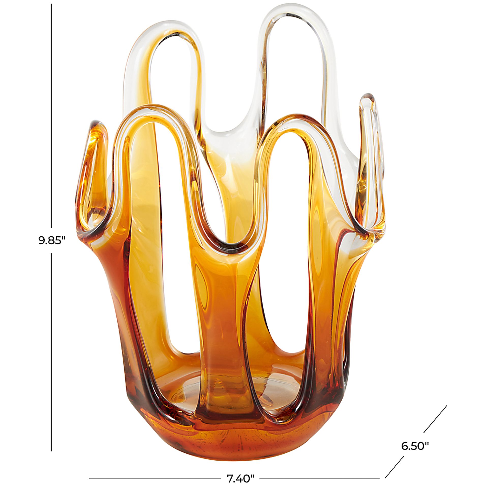 Binya Orange Vase - Image 7